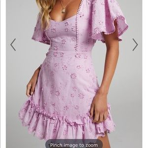 Showpo Women’s Short Sleeve Patterned Dress